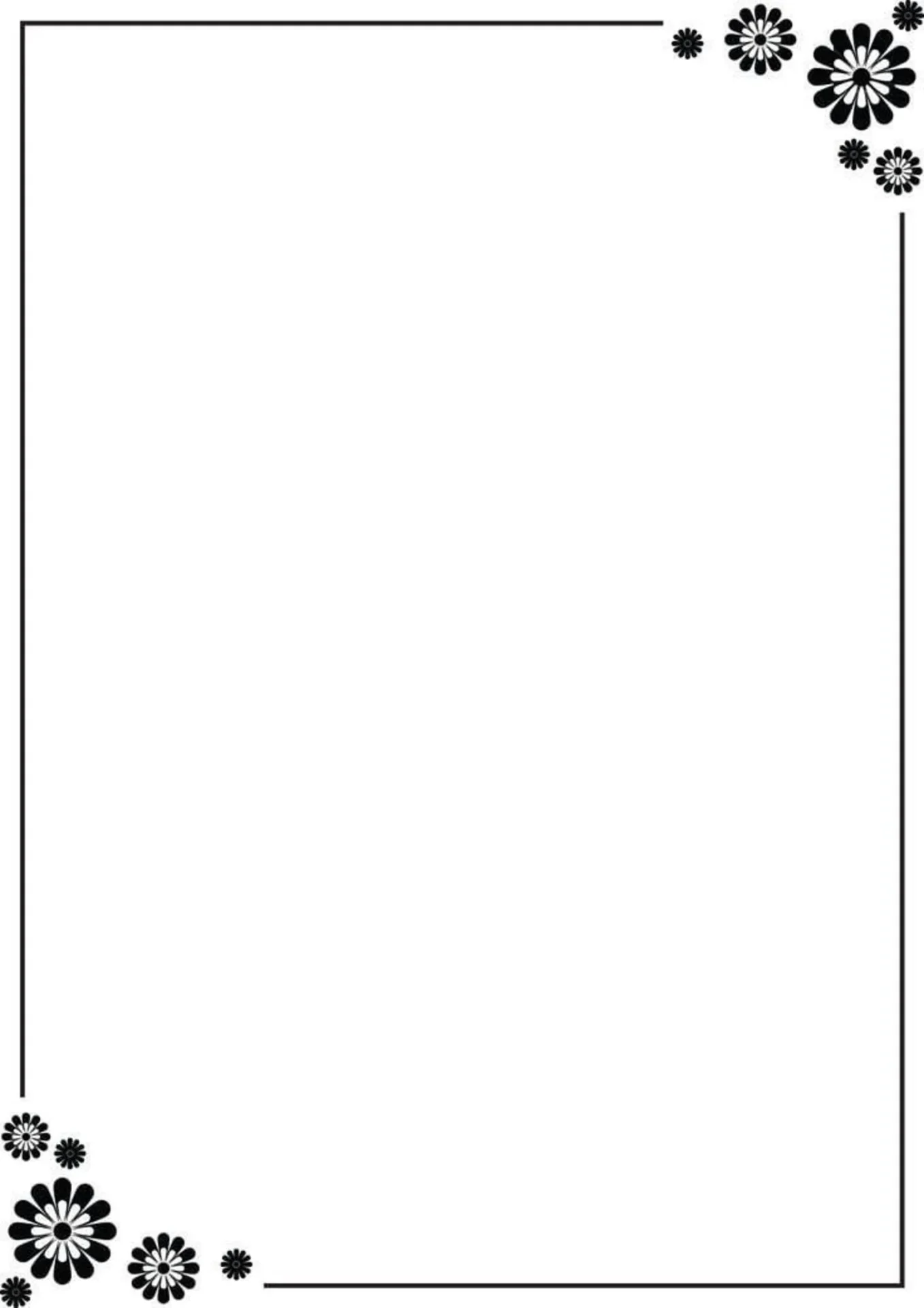 Floral Corner Design